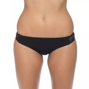 Reef Girl’s Large Solid Tap Side Bikini Bottom